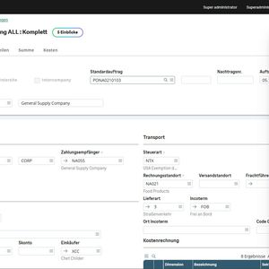 Meldung von Sage Copilot: Die Lieferantenleistungsüberwachung zeigt die Anzahl verspäteter Bestellpositionszeilen an.(Bild:  Sage)