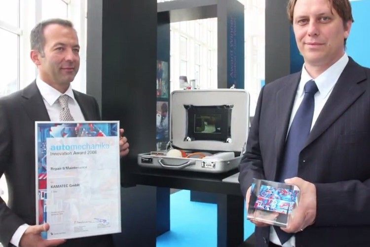 Es gibt Informationen zum Automechanika Innovation Award. (Foto: Messe Frankfurt)