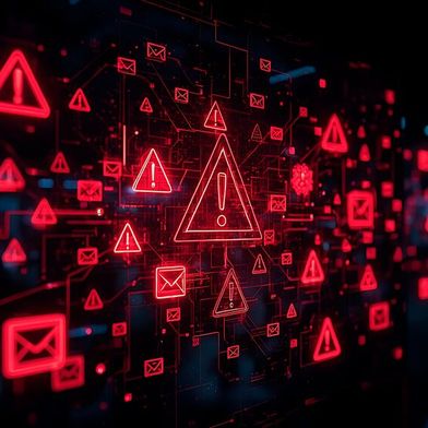 Bis zu 70 Prozent der SOC-Zeit fließen in Fehlalarme. Prozessbasierte Sicherheitsarchitektur gibt Warnmeldungen den nötigen geschäftlichen Kontext. (Bild: © MOHAMMOD - stock.adobe.com)