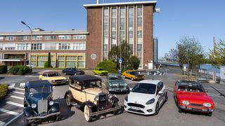 Seit 1930 kommen sie aus Köln – legendäre Ford Modelle wie das Model A und die Typen Köln, Taunus, Capri, Granada und Fiesta, aber auch der Scorpio.  (Bild: Ford)