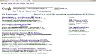 Das Ziel der Übung: für die Schlüsselbegriffe auf einer Top-10-Position in den Trefferlisten der Suchmaschinen landen (Archiv: Vogel Business Media)