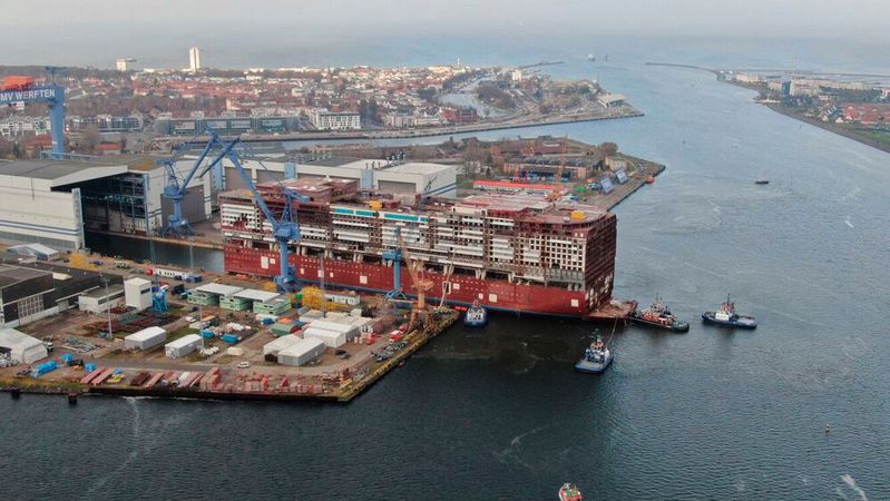 Was wird in Wismar künftig produziert? Der Betriebsratsvorsitzende von TKMS in Wismar hofft bei dieser Frage auf mehr Tempo.  (Bild:  MV Werften)