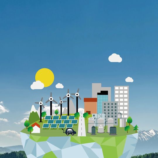 Zeta betrachtet die Dekarbonisierung der Pharma- und Biotechbranche als ganzheitlichen Prozess. (Bild:  Zeta)