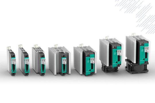 Das GRP-H von Gefran ist das erste einphasige Halbleiterrelais mit digitalem IO-Link-Protokoll.(Bild:  GEFRAN)