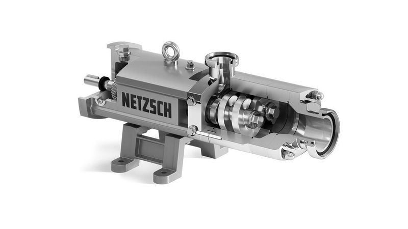 To offer even better, more customized solutions, Netzsch Pumps & Systems adds the Notos 2NSH two-screw pump to its current portfolio of hygiene pumps. (Netzsch Pumps & Systems)
