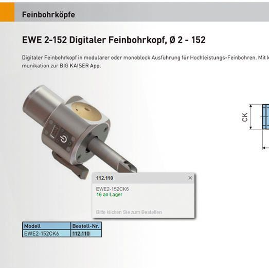 Big Kaiser Katalog für Hochleistungs Werkzeuglösungen