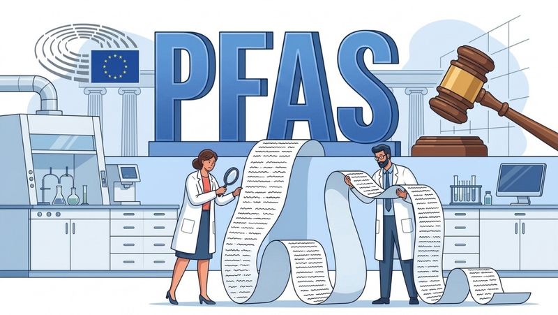 PFAS sollen strenger reguliert werden. Doch für die Unterklasse der Fluorpolymere wünschen sich Industrievertreter eine Ausnahme. Eine Metaanalyse fasst die Gründe zusammen (Symbolbild).(Bild:  KI-generiert / Gemini)
