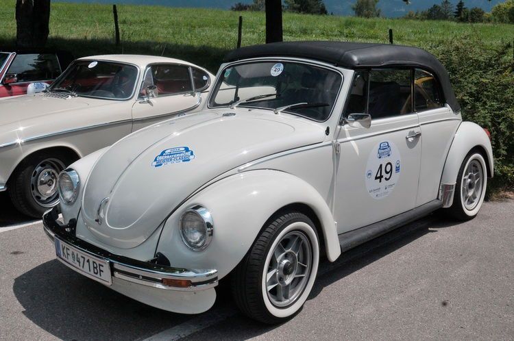 Schick, schick: VW Käfer Cabrio LS (Baujahr 1971). (Bild: Zietz)