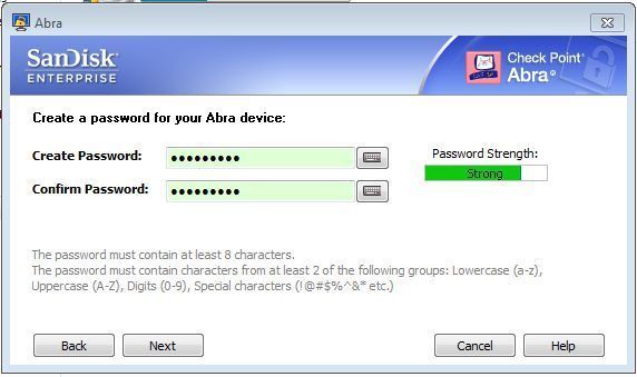 Wird der Stick in den Rechner geschoben, so startet die Check Point-eigene Software den „First Time Configuration Wizard“. Diese führt zu Beginn eine initiale Konfiguration des Systems durch. Dabei ist ein sicheres Passwort zu vergeben. (Archiv: Vogel Business Media)