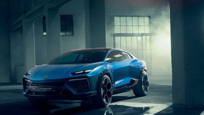 Stecker gezogen: Lamborghini hat das Elektro-Projekt Lanzador vorläufig begraben.(Bild:  Lamborghini)