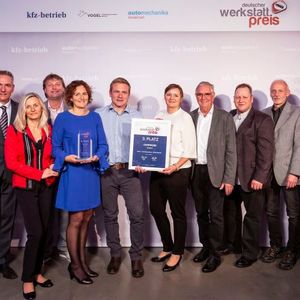 Auf dem dritten Plaz kam die freie Werkstatt Fahrwerk in Erkelenz.(Bild:  Stefan Bausewein)