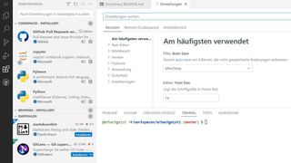 Sobald der Codespace aufgebaut ist, können Entwickler im Browser arbeiten oder lokale Editoren wie Visual Studio Code nutzen. (Bild: Joos / GitHub)