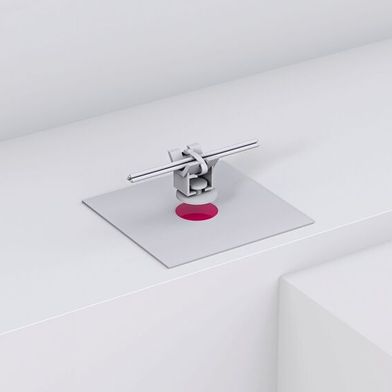 Das Onsert-Befestigungselement von Böllhoff werde mit dem lichthärtenden Klebstoff Delo Photobond FB4151 auf Leichtbaustrukturen im Flugzeuginnenraum befestigt und ermögliche eine leichte sowie flammschutzkonforme Verbindungslösung. (Bild: Delo)