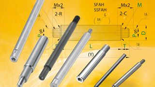 Misumi fertigt und liefert über 550 Typen an Stahlwellen mit über einer Milliarde Konfigurationsmöglichkeiten  (Bild: Misumi)
