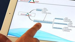 Ontologie-unterstützte Systeme verknüpfen reine Daten mit Inhalten, semantische Netze entstehen. Für die Anwender von DELECO ERP werden Datenbanken somit vom Informations- zum Wissensspeicher. (Bild: DELTA BARTH)