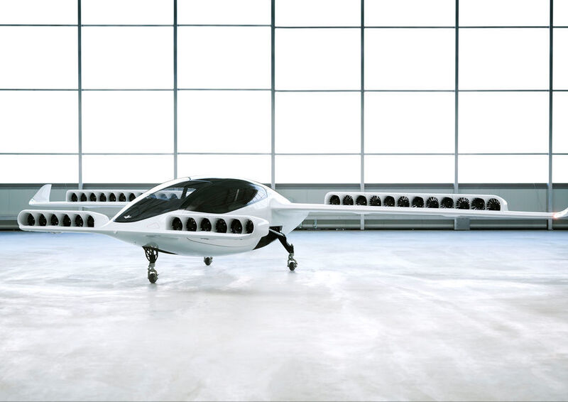 Das Flugtaxi Lilium hat mit dem neuen Fünfsitzer-Prototypen einen erfolgreichen Testflug absolviert.  (Lilium)