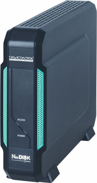 Bei Dawicontrols Netdisk muss der Anwender vor der Inbetriebnahme eine 3,5-Zoll SATA-Festplatte beliebiger Kapazität einbauen. Die Festplatte ist zuvor mit einem Filesystem zu formatieren. (Archiv: Vogel Business Media)
