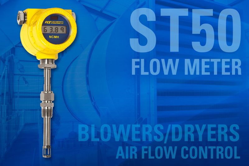 The meter’s unique design provides built-in temperature compensation for reliable measurement over a wide temperature range with almost no pressure-drop. (FCI)