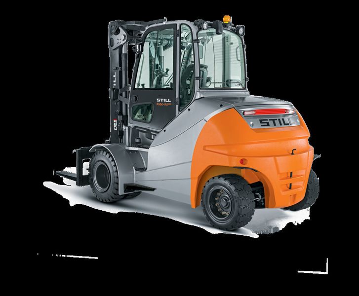 Die Jury wählte den Acht-Tonnen-Elektrostapler RX 60-80 von Still zum besten schweren Stapler des Jahres und hob vor allem den hohen Innovationsgrad hervor. (Bild: Still)