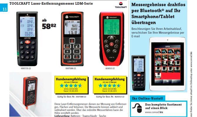 Auf dem Weg in die Zukunft: Impressionen aus dem Conrad-B2B.Katalog 2015 (Bild: Conrad)