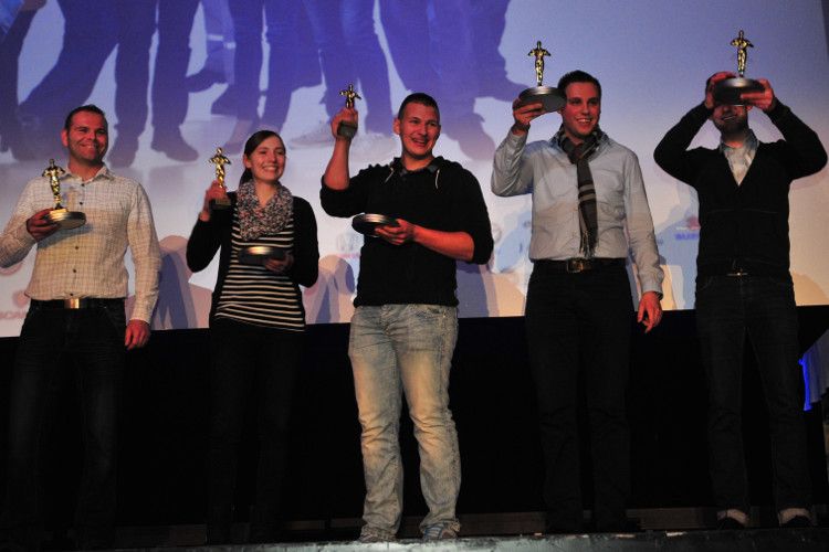 Oscars für die besten männlichen und weiblichen Hauptrollen durften nicht fehlen. (Foto: Büttner)