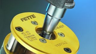 Sensorischer Rollkopf zum Herstellen von Außengewinden. Bilder: Fette (Archiv: Vogel Business Media)