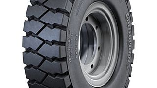 Der Geschäftsbereich "Commercial Speciality Tires" (CST) von Europas führendem Automobilzulieferer Continental bringt ab sofort den neuen umweltfreundlichen Vollgummireifen Continental Lifecycle auf den Markt. (Bild: Continental Reifen)