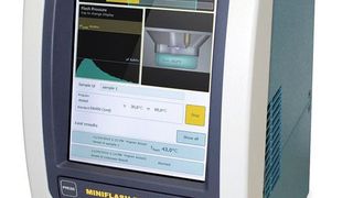 Das neue tragbare und vollautomatische Flammpunktprüfgerät Miniflash Touch von Grabner Instruments. (Grabner Instruments) (Archiv: Vogel Business Media)