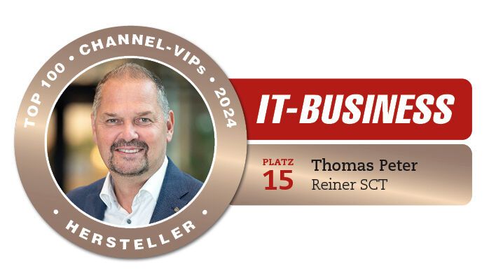 Thomas Peter, Director Sales Channel Management DACH, Reiner SCT (Bild: Vogel IT-Medien)