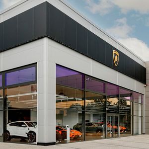Das Lamborghini-Autohaus wird von Auto Nagel betrieben.(Bild:  Lamborghini)