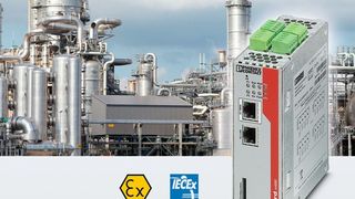 Die robusten und industrietauglichen Security-Appliances von Phoenix Contact beinhalten Firewall-, Routing- und VPN-Funktionalitäten zum Schutz vor bösartigen Cyber-Attacken und ungewollten Störungen. (Phoenix Contact)