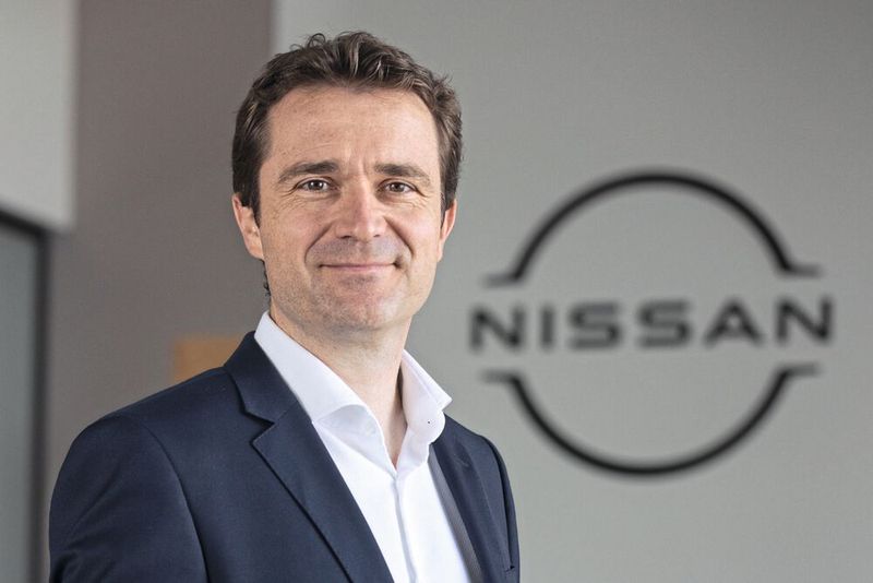 Vincent Ricoux, Geschäftsführer von Nissan Center Europe, ist selbst neu im Amt. Er war bis Ende März noch Vertriebschef. (Bild: Nissan)