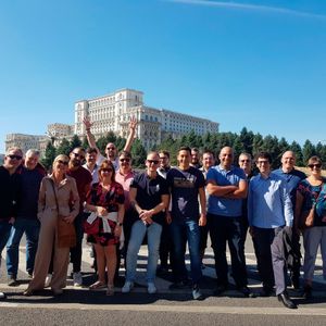 Die komplette Bullguard Reisegruppe.