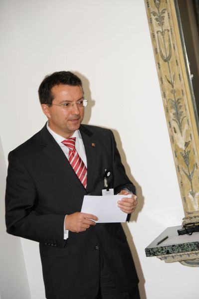 Ministerialdirektor Jürgen Häfner, Innenministerium Rheinland-Pfalz, beschäftigtes sich mit der „IT im Grundgesetz: Ergebnisse der Föderalismusreform, nächste Schritte, Zukunftsszenarien“ und widmete sich dabei insbesondere dem IT-Planungsrat. (Archiv: Vogel Business Media)