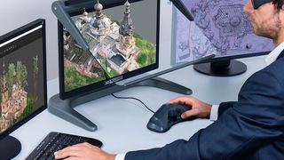Die Symbiose aus Soft- und Hardware mit Agisoft Metashape Pro und 3D Plura View Stereo-Monitor sorgt für hohen Betrachtungskomfort. (Bild: Schneider Digital)