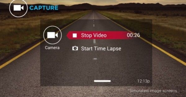 Deshalb haben wir Nuviz Ride:HUD eine HD-Videokamera spendiert (Bild: Nuviz)
