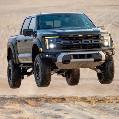In den USA sind Modelle wie der Ford F-150 beliebt. Hier die extreme Raptor-Variante. (Ford)