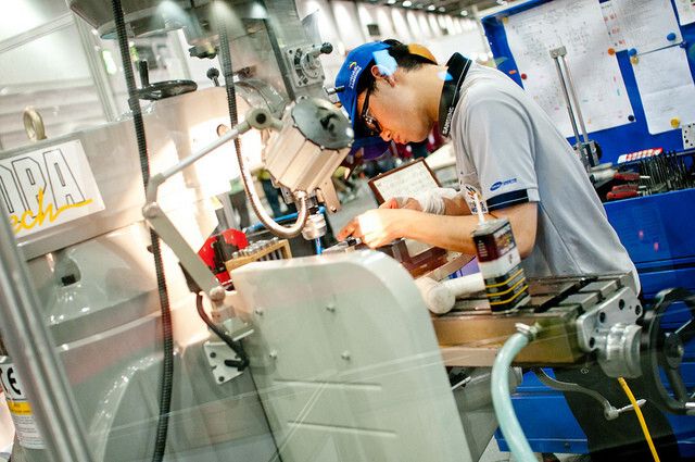 Impressionen von den World-Skills-Ausscheidungen in London 2011. (Bild: World-Skills)