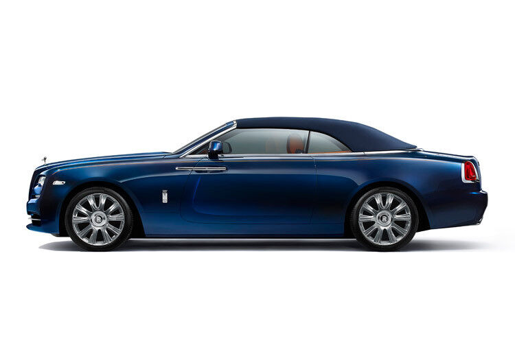 Dafür versprechen die Briten den Besserverdienern mit dem Dawn das leiseste Cabrio der Welt. (Foto: Rolls-Royce)