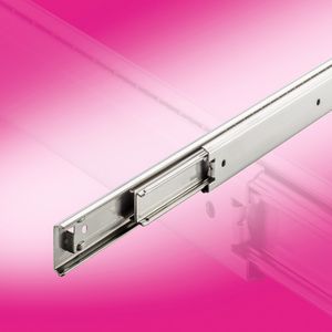 Der Edelstahlvollauszug LFX 27 erweitert die Produktpalette derkorrosionsbeständigen Linearführungen.