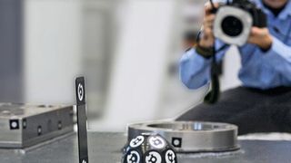 VSET basiert auf 3-D-Fotogrammetrie sowie verschiedenen selbst entwickelten Hard- und Softwarekomponenten. (Bimatec Soraluce Zerspanungstechnologie GmbH)