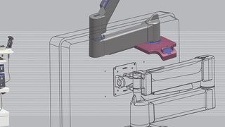 Hauptvorteile des Positionierarms für die Workstation sind die immense Flexibilität des Armes und der damit verbundene höhere Bedienkomfort. (Bild: Southco)