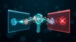 Bei einem Schlüsselwechsel schaltet der SSH-Server von MikroTik-Geräten fälschlich in den angemeldeten Modus, sodass auch Fremde ohne Passwort Befehle ausführen und Dateien überschreiben können. (Bild: Gemini / Vogel IT-Medien GmbH / KI-generiert)