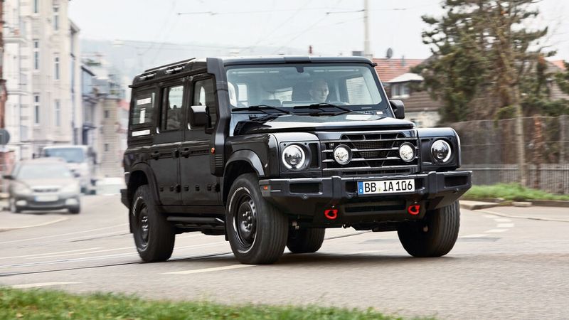 Dass das Auto auch in der Stadt bewegt werden kann, versteht sich von selbst. (Ineos)