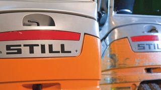 Aus Alt mach Neu: Nach den Überholungsarbeiten sind Second-Hand-Geräte wie die Gabelstapler von Still so gut wie neu. (Bild: Still)