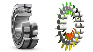 Mit dem neuen SKF Cloud Service zum Berechnen der Lagersteifigkeit in Kisssoft können Anwender realistischere Berechnungsergebnisse für ihre Wellenkonstruktionen mit SKF-Lagern erzielen.  (Bild: Kisssoft)
