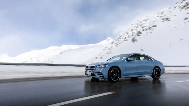 Wird von Deutschland nach China importiert: Die Mercedes S-Klasse mit langem Radstand.(Bild: Mercedes-Benz)