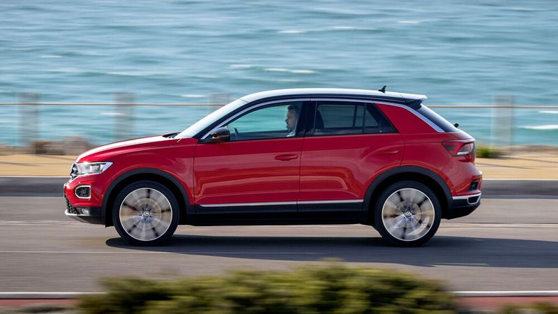 Platz 1 bei den SUVs im Oktober: VW T-Roc, 4.486 Neuzulassungen (Bild: VW)