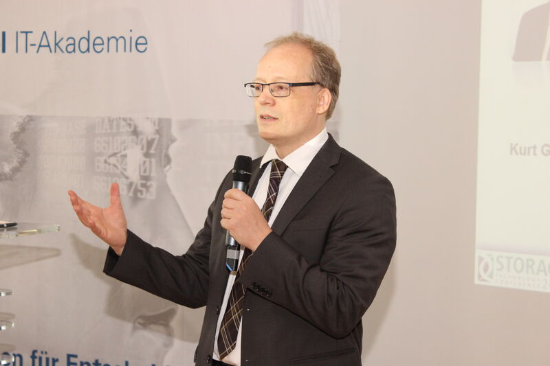 Die dritte Keynote hält Bernhard Dreibus zum Thema »Software Defined Storage – Realisierung, Kosten, Probleme«. (Vogel IT-Akademie)