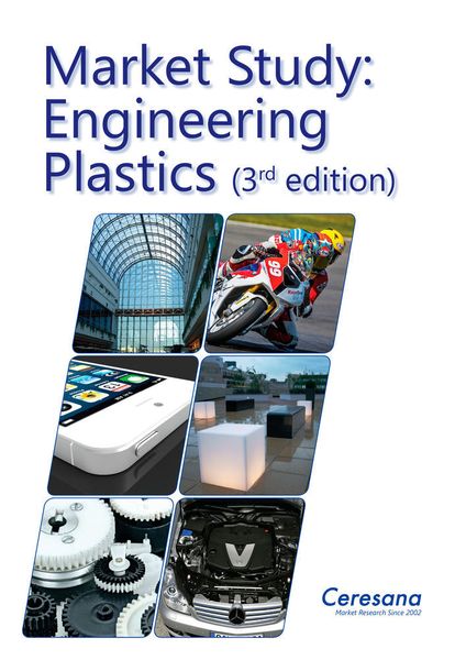 Ceresana has analysed that the market for engineering plastics is dominated by acrylonitrile butadiene styrene.  (Ceresana)